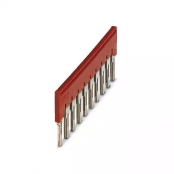 Phoenix 3030323 FBS 10-8 steekbrug, 10-polig, 8,2 mm rastermaat, rood