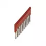 Phoenix 3030323 FBS 10-8 steekbrug, 10-polig, 8,2 mm rastermaat, rood