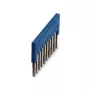 Phoenix 3036916 FBS 10-5 BU steekbrug, 10-polig, 5,2 mm steekafstand, blauw