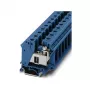 Phoenix 3075731 UTI 35 BU installatieklem - blauw, 35 mm², 125 A, 1000 V, schroefaansluiting, DIN-railmontage