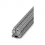 Phoenix 3100305 doorvoerklem MT 1.5, schroefaansluiting, 1,5 mm², 500 V, 17,5 A, DIN-rail, grijs