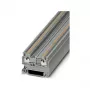 Phoenix 3208100 PT 1,5/S doorgangsklem, Push-in, 1,5 mm², grijs