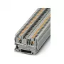 Phoenix 3211757 PT 4 Doorvoerklem, Push-in, 4 mm², 1000 V, 32 A, Grijs