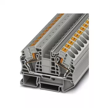 Phoenix 3212138 PT 16 N doorvoerklem, Push-in-aansluiting, 16 mm², 1000 V, 76 A, grijs
