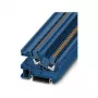 Phoenix 3213969 PTI 2,5 BU push-in installatieklem, blauw, 2,5 mm², 24 A, 500 V, DIN-rail