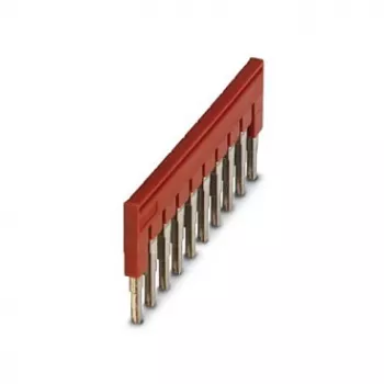 Phoenix Contact 3030271 FBS 10-6 steekbrug, 10-polig, 6,2 mm rastermaat, rood