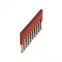 Phoenix Contact 3030271 FBS 10-6 steekbrug, 10-polig, 6,2 mm rastermaat, rood
