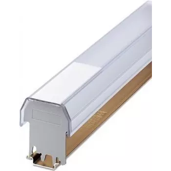 Phoenix Contact CLIPFIX 5022627 universele DIN-rail montageadapter, transparant polyamide, 42 x 9,5 x 22 mm