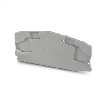 Phoenix Contact D-DTME 6 eindafdekking voor DTME 6 rijgklemmen, grijs, polyamide, UL 94 V0