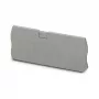 Phoenix Contact D-ST 2,5-QUATTRO Eindafdekking - Grijs, Polyamide, UL 94 V0, 2,2 mm breedte
