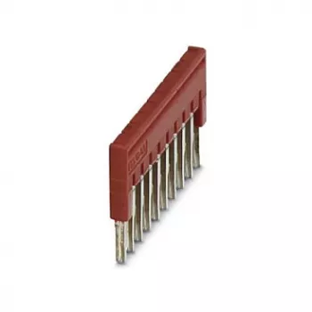 Phoenix Contact FBS 10-3.5 steekbrug, 10-polig, 3,5 mm rastermaat, rood
