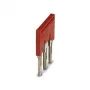 Phoenix Contact FBS 3-8 steekbrug, 3-polig, 8,2 mm steek, rood