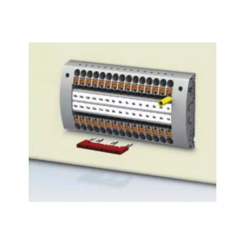 Phoenix Contact FBS 4-5 4-polige steekbrug, rood, 32 A, 500 V