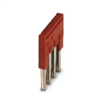 Phoenix Contact FBS 4-5 4-polige steekbrug, rood, 32 A, 500 V