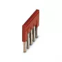 Phoenix Contact FBS 5-6 5-polige steekbrug, rood, 24 A, 5,2 mm rastermaat