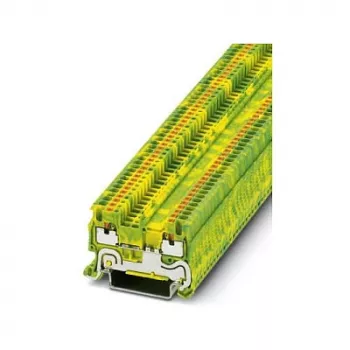 Phoenix Contact PT 1,5/S-PE doorvoerklem, aardleiding, Push-in, 1,5 mm², groen-geel
