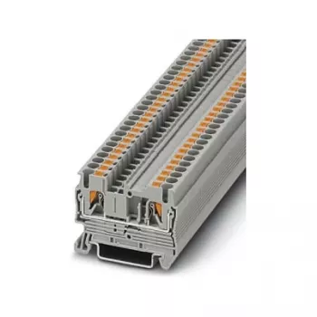 Phoenix Contact PT 2,5 push-in doorvoerklem, 2,5 mm², grijs, DIN-railmontage, 800 V, 24 A