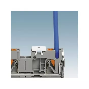Phoenix Contact PT 2,5-QUATTRO Doorvoerklem, Push-in, 4-ader, 2,5 mm², 800 V, 24 A, grijs