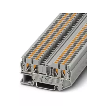 Phoenix Contact PT 2,5-QUATTRO Doorvoerklem, Push-in, 4-ader, 2,5 mm², 800 V, 24 A, grijs