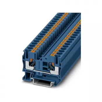 Phoenix Contact PT 6 BU push-in doorvoerklem, blauw, 6 mm², 41 A, 1000 V, DIN-rail