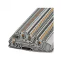 Phoenix Contact PTI 4-L/L 3-Etagen Rijgklem, Push-in, 4 mm², 400 V, 32 A, grijs