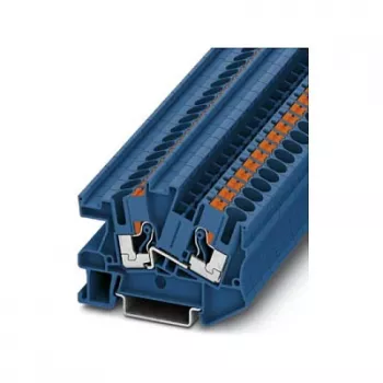 Phoenix Contact PTI 6 BU Push-In Installatieklem, blauw, 6 mm², 500 V, 41 A, DIN-rail