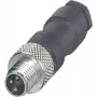 Phoenix Contact SACC-M 8MS-4CON-M-SW M8 stekker veldmonteerbare connector, schroefaansluiting, afgeschermd, IP67, 4-polig, Pg7 1501265