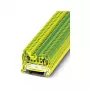 Phoenix Contact ST 2.5-PE aardleiding-rijgklem, veerklem, groen-geel, DIN-rail