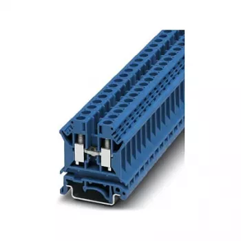 Phoenix Contact UK 6 N BU doorvoerklem, schroefaansluiting, 6 mm², 800 V, 41 A, blauw