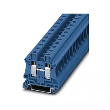 Phoenix Contact UT 10 BU doorvoerklem, schroefaansluiting, 10 mm², blauw