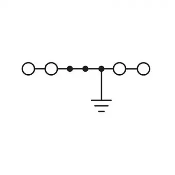 Phoenix Contact UT 2,5-PE aardklem - groen-geel, schroefaansluiting, 2,5 mm², DIN-railmontage