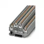 Phoenix PTTB 1,5/S Dubbelverdieping Rijgklem, Push-in, 1,5 mm², grijs
