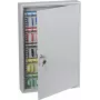 Phoenix Safe KC0603K sleutelkast (grijs) – 100 haken, wandmontage, 550 x 380 x 80 mm