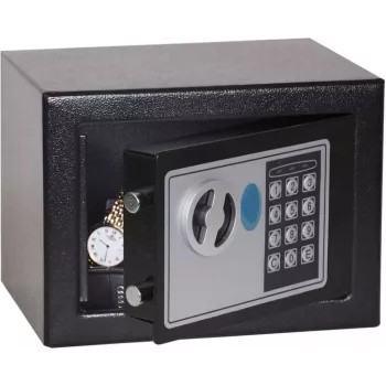 Phoenix Safe SS0721E Compact Home Office inbraakwerende kluis, gegalvaniseerd staal