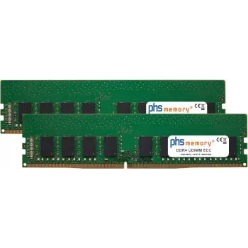 PHS-memory 16GB (2x8GB) DDR4 ECC UDIMM 2400MHz PC4-19200E geheugenkit voor QNAP TVS-682 SP570500