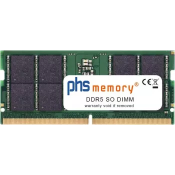 PHS-memory 48GB DDR5 SO-DIMM 5600MHz PC5-44800S Non-ECC Unbuffered geheugenmodule voor Asus ExpertCenter P500MV-05210H289X SP622566