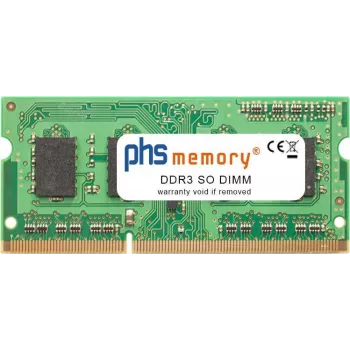 PHS-memory 4GB DDR3L 1600MHz SO-DIMM geheugenmodule gebaseerd op Samsung M471B5173EB0-YK0 SP157520