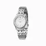 Pierre Cardin CF.0601.SJ Dames Quartzhorloge - 30 mm Edelstaal, zilveren wijzerplaat