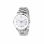 Pierre Cardin heren analoog quartz horloge CMR.0006 40mm roestvrijstaal zwarte wijzerplaat leren band