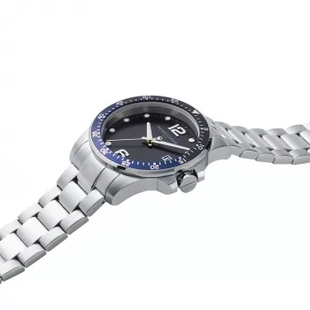 Pierre Cardin heren analoog quartzhorloge CNI.0030 40mm zwarte wijzerplaat leren band