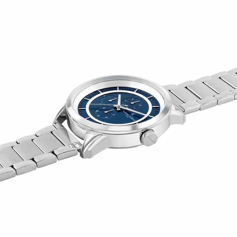 Pierre Cardin herenhorloge CCP.5013 45mm RVS quartz analoog