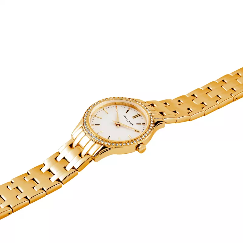 Pierre Cardin dames analoog quartz horloge CF.0607.SE.G (30 mm)
