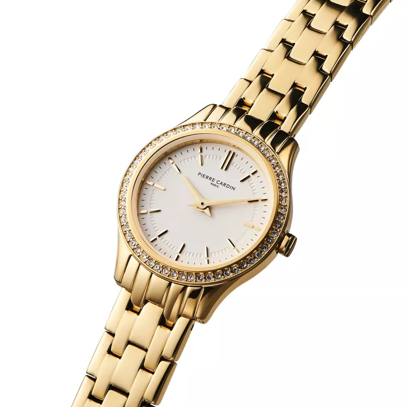 Pierre Cardin dames analoog quartz horloge CF.0607.SE.G (30 mm)