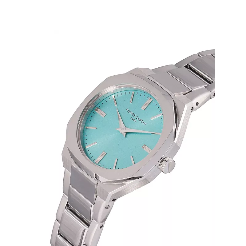 Pierre Cardin dameshorloge CF.1008.MS.1 quartz analoog horloge 32mm zilver RVS mesh band