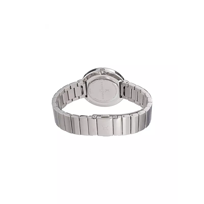 Pierre Cardin dameshorloge CF.1010.MS.2 quartz analoog 32mm zilver RVS mesh