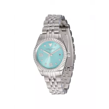 Pierre Cardin dameshorloge CF.1012.MS.1 analoog quartz 28 mm zilver RVS