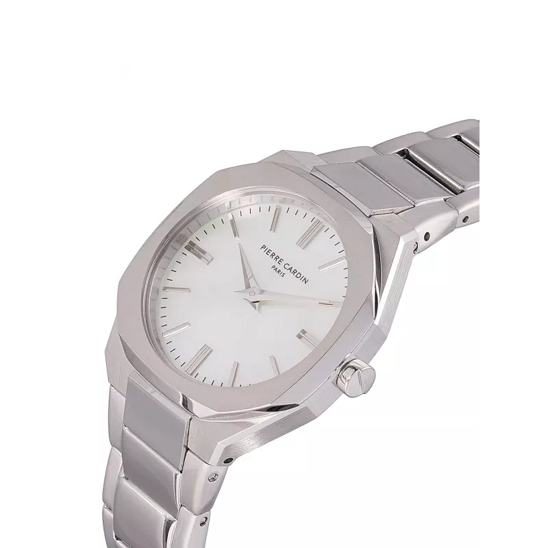 Pierre Cardin dames quartz polshorloge CF.1008.MS.2 (32 mm) roestvrij staal mesh
