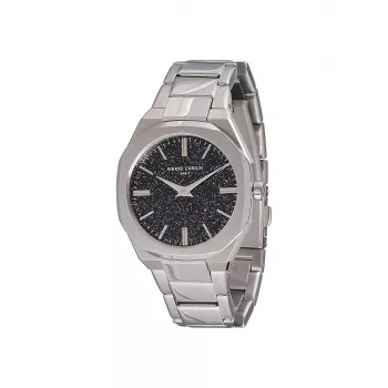 Pierre Cardin dames quartz horloge CF.1008.MS 32 mm zilver roestvrij staal mesh band