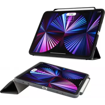 Pipetto Origami No3 Pencil Case voor iPad Pro 11 (1./2./3./4. gen) zwart