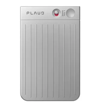 PLAUD NOTE AI-spraakrecorder, 64GB, zilver